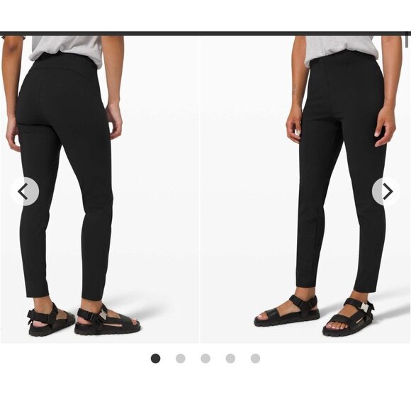Lululemon Here to there highrise skinny pants, Black, Size 4 A136 - Picture 1 of 11